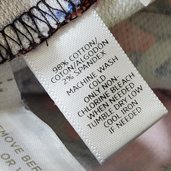 Ann Taylor Loft 10P Floral Skirt - Picture 4 of 4